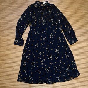 Zara Black Midi Length Dress